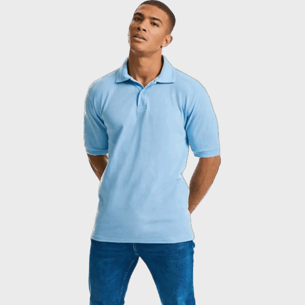Polo durable polycoton Russell