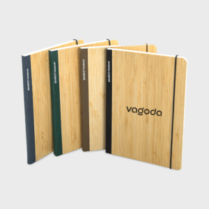 Carnets en bambou avec couvertures diverses