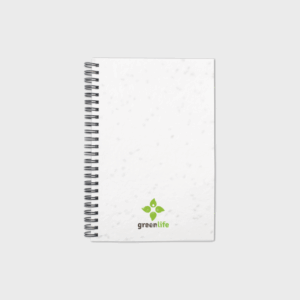 Carnet spiralé avec logo GreenLife