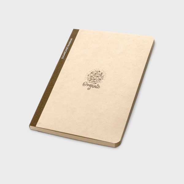 Carnet A5 en papier bagasse