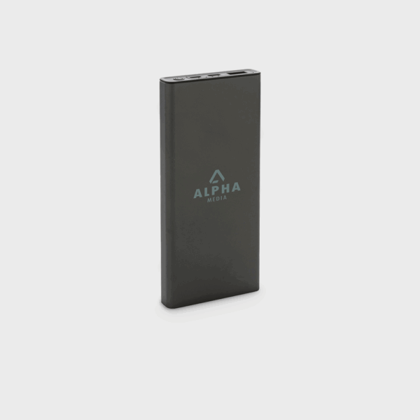 Batterie externe en aluminium recyclé Terra RCS 10000 mAh