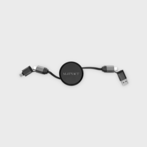 Câble rétractable 6 en 1 Terra RCS aluminium recyclé