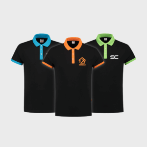 Polo bicolore ajusté