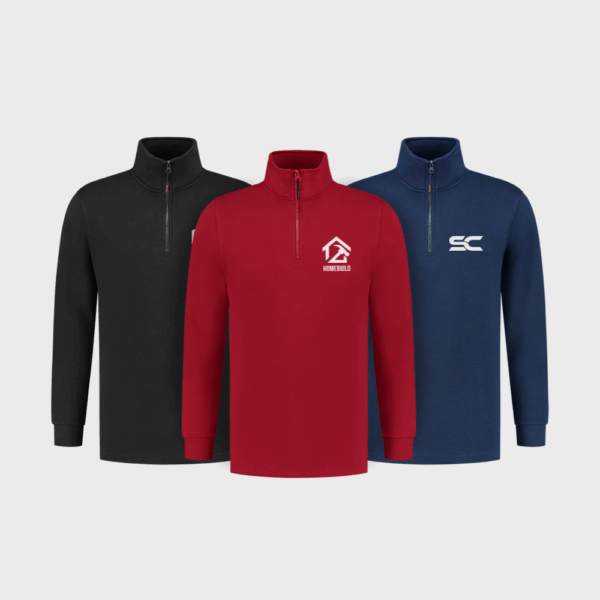 Pull col zippé Tricorp