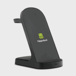 Support de charge sans fil noir HippoBot
