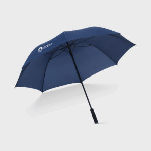 Parapluie bleu marine avec logo Ocean.