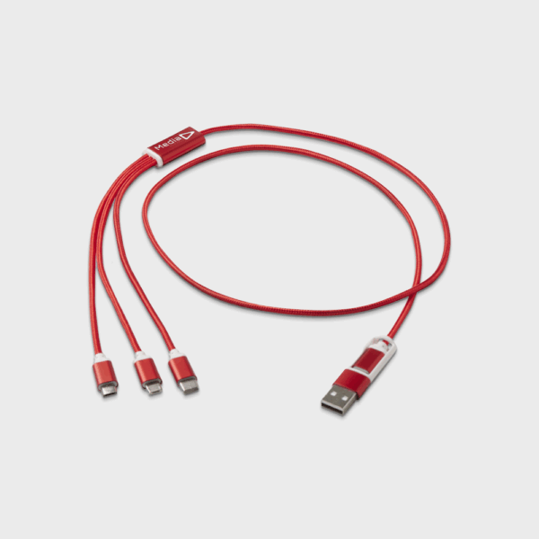 Câble de charge 5-1 Versatile en aluminium recyclé