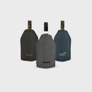Pochettes pour bouteilles de vin, design moderne.