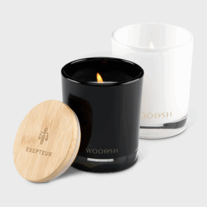 Candle Wooosh parfumée vanille douce