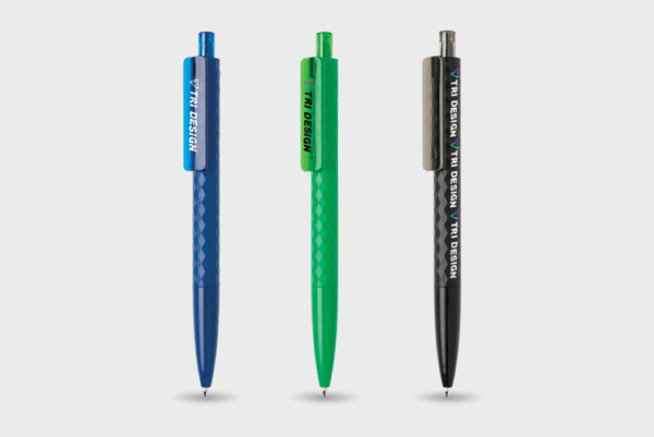 Stylos à bille colorés design Tri Design.
