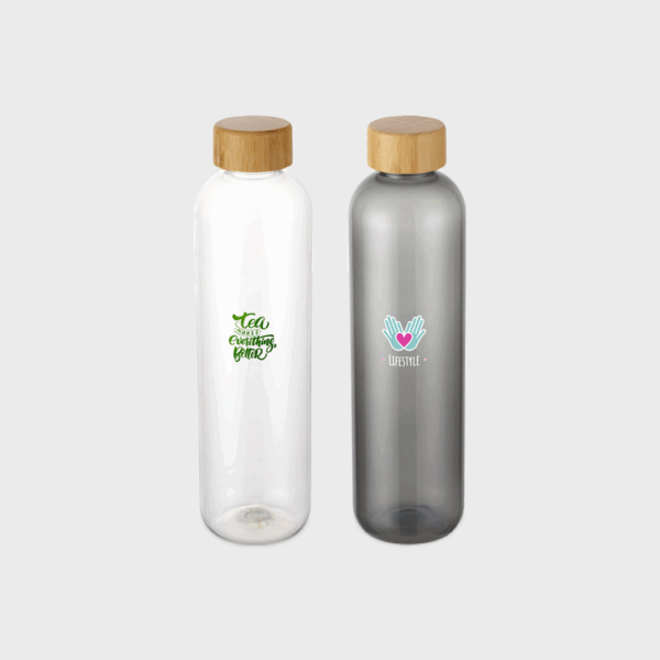 Bouteille en plastique recyclé Ziggs 1000 ml